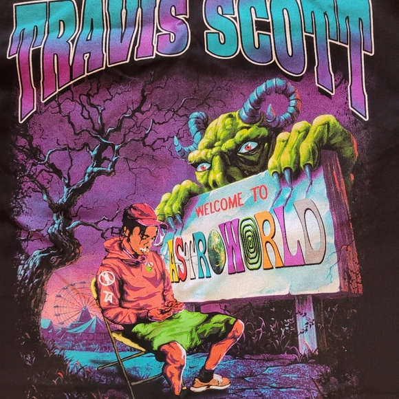 Travis Scott Graphic Tee - Picture 3 of 4